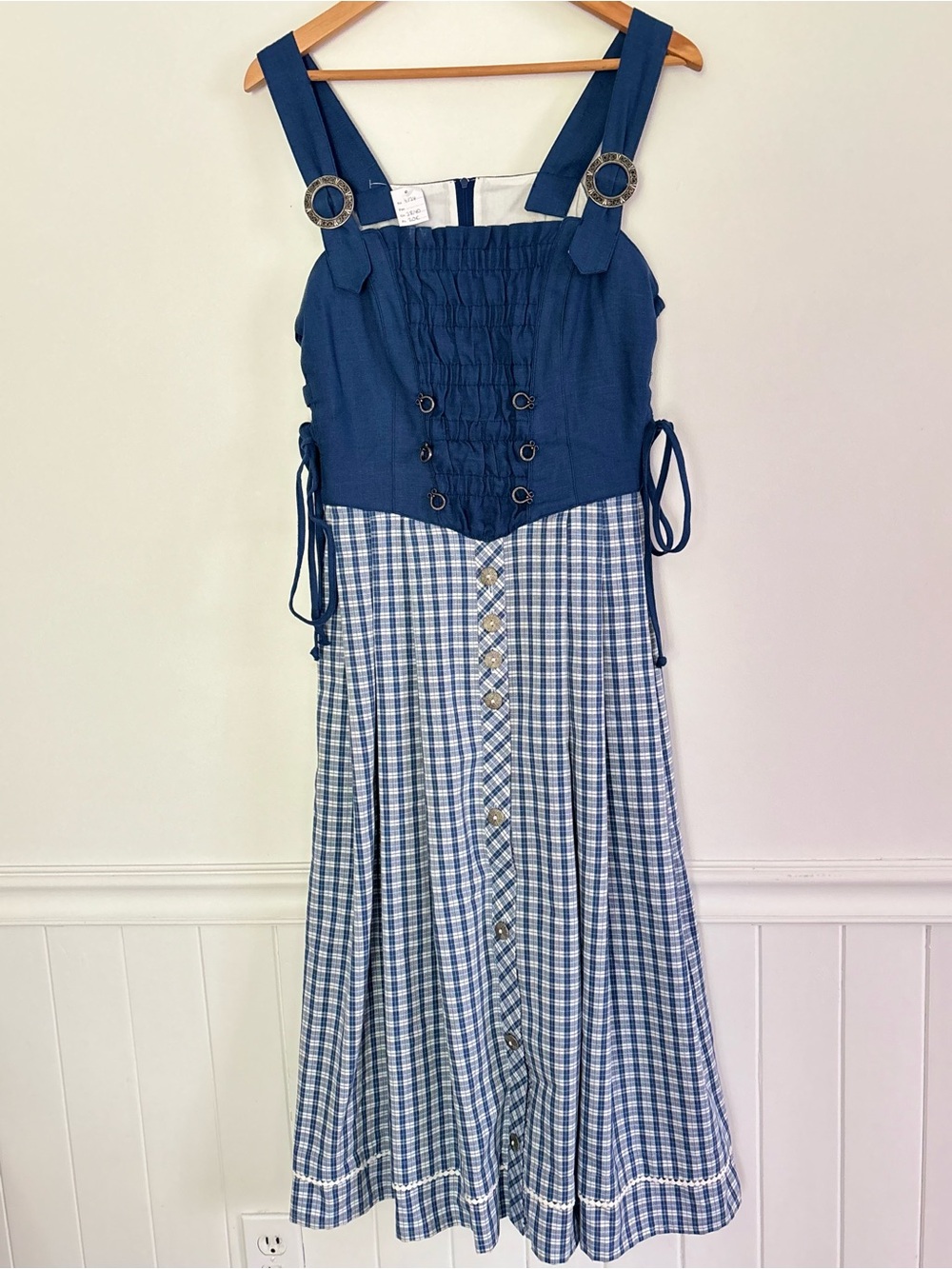 Landhaus C&A Naturally Traditional Country  Festival Dress W/pockets XS-Medium